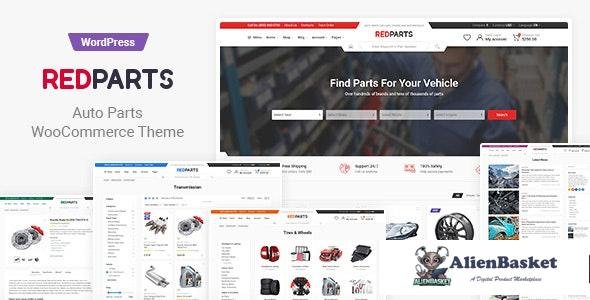 26162 RedParts v1.5.1 - Auto Parts WordPress Theme 