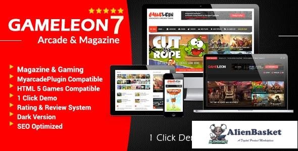 27984 Gameleon v7.4 - WordPress Magazine & Arcade Theme 