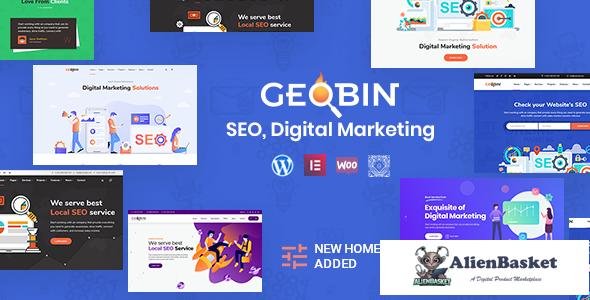 15071 GeoBin v2.2 - Digital Marketing Agency, SEO WordPress Theme 