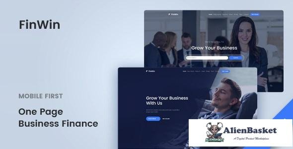 10885 FinWin v1.1.2 - One Page Business Finance Template 