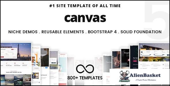 11195 Canvas v5.3 - The Multi-Purpose HTML5 Template 