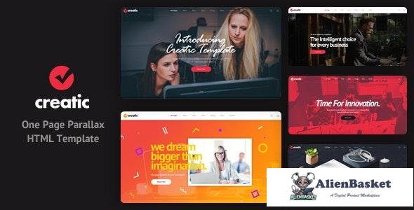 17709 Creatic v1.0 - One Page Parallax HTML Template 