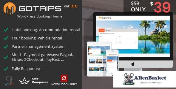 21671 Gotrips v1.5.5 - WordPress Travel Booking Theme 