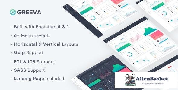 15313 Greeva v2.0 - Admin & Dashboard Template 