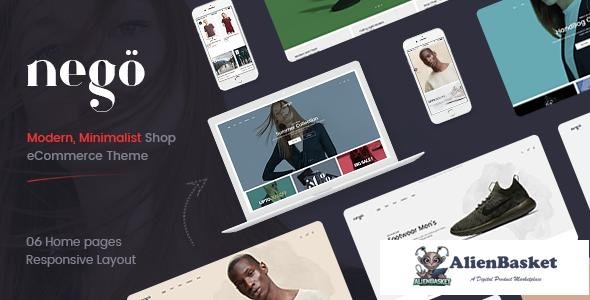 28957 Nego v1.0.2 - Minimalist Responsive Magento Theme 