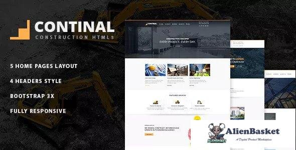 13710 Continal - Construction Business HTML5 Template 