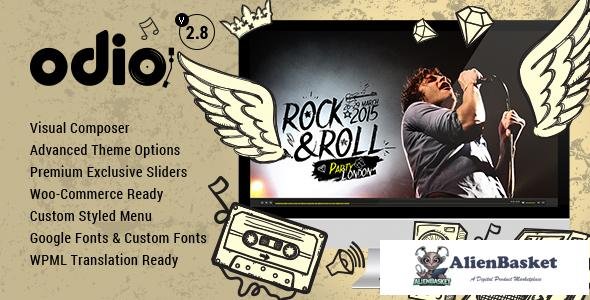 17601 Odio v3.9 - Music WP Theme For Bands, Clubs, and Musicians 