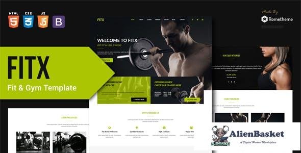 14031 FitX v1.0 - Fitness & Gym HTML Template 