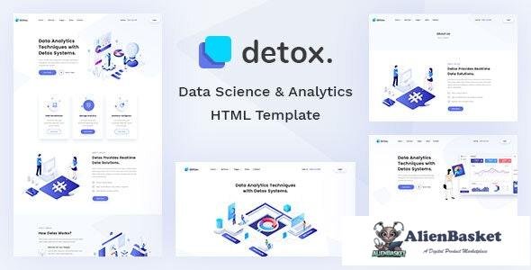 30889 Detox v1.0 - Data Science & Analytics HTML Template 