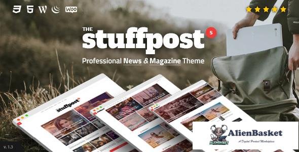 10584 StuffPost v1.2.5 - Professional News & Magazine Wordpress Theme 