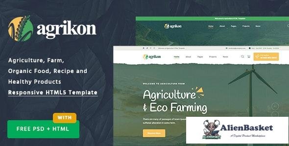 24261 Agrikon v1.0 - HTML Template For Agriculture Farm & Farmers 