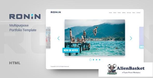 12846 Ronin v1.1 - Multipurpose Portfolio Template 