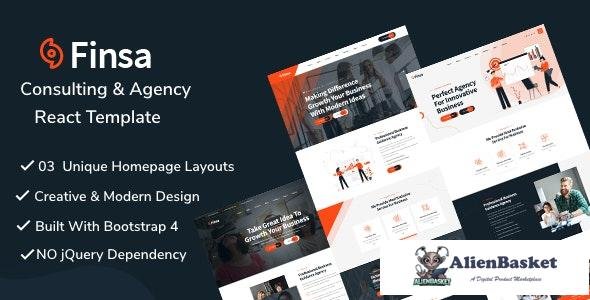 25306 Finsa v1.0 - React Consultancy & Business Template 