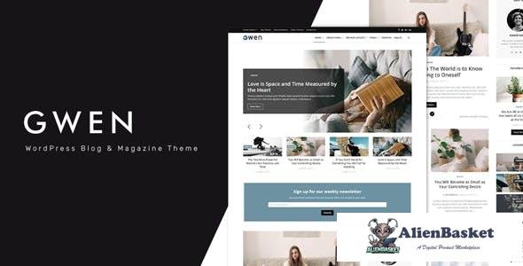 14831 Gwen v1.0 - Creative Personal WordPress Blog Theme 