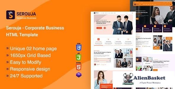 26926 SEROUJA v1.0 - Corporate Business HTML Template 