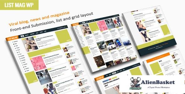 27452 List Mag WP v3.3 - A Responsive WordPress Blog Theme 