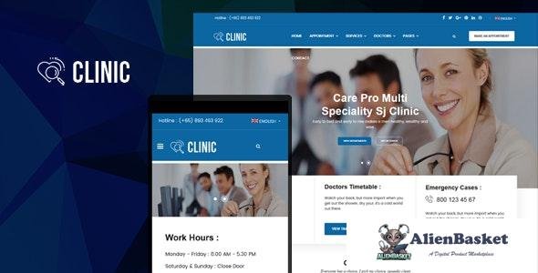 19494 Clinic v3.9.6 - Modern Medical & Healthcare Joomla Responsive Template 
