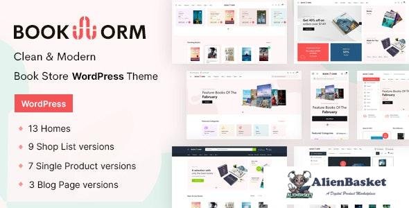 26550 Bookworm v1.0.6 - Bookstore & Bookshop WooCommerce Theme 