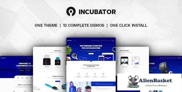 38205 Incubator v4.0 - WordPress Startup Business Theme 