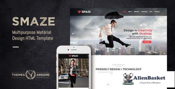14964 Smaze v1.0 - Multipurpose Material Design HTML Template 