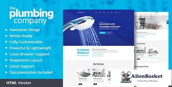 15858 Plumbing v1.0 - Repair, Building & Construction Template 