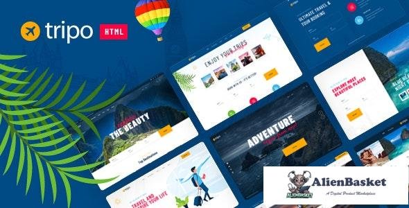 19862 Tripo v1.0 - HTML Template For Travel & Tourism Agencies 