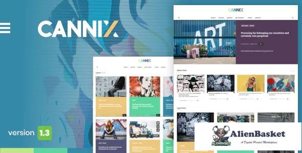 13732 Cannix v1.3.1 - A Vibrant WordPress Theme 