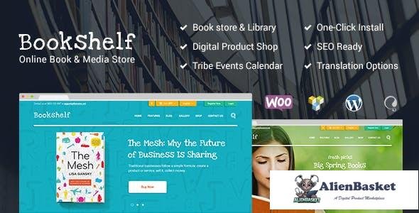 14185 Bookshelf v1.9.1 - Books & Media Online Store WordPress Theme 