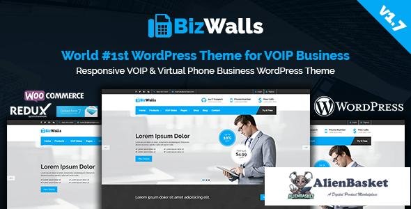 10811 BizWalls v1.7 - Responsive VOIP & Virtual Phone Business 