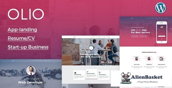 23983 Olio v1.2 - One Page Wordpress Theme 