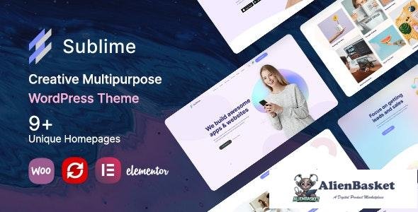 36867 Sublime v1.9 - Creative Multipurpose WordPress Theme 