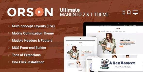 13323 Orson v1.1.1 - Ultimate Magento 2 & 1 Theme 