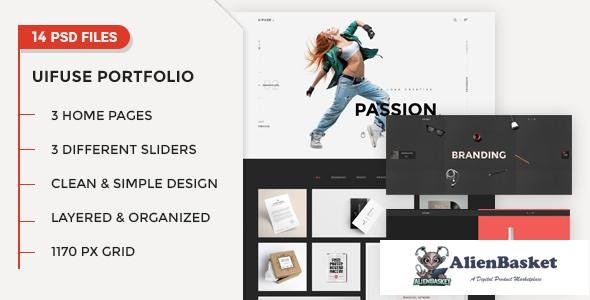 12318 UiFuse - Creative PSD Template 