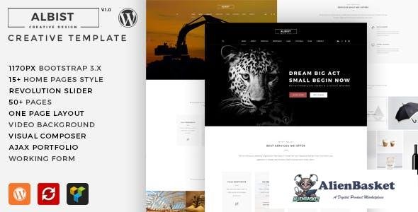 14748 ALBIST v1.0 - Creative Multipurpose WordPress Theme 
