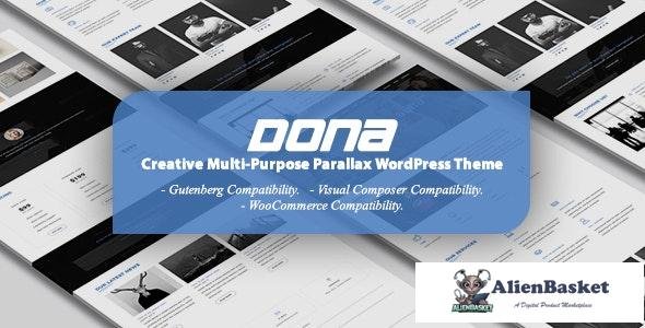 19072 DONA v3.0 - Creative Multi-Purpose Parallax WordPress Theme 