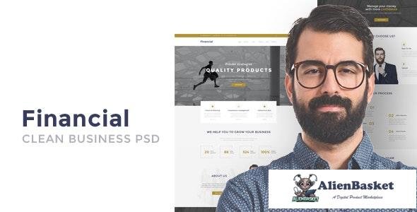 17476 Financial v1.0 - Clean Business WordPress Theme 