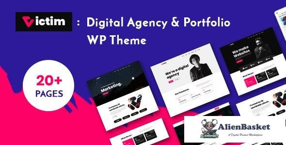 24489 Victim v1.0.6 - Digital Agency & Portfolio WordPress Theme 