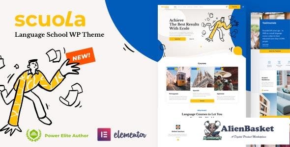 29888 Scuola v7.3 - Language School WordPress Elementor 