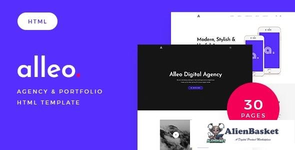 26789 Alleo v1.0 - Agency & Portfolio HTML Template 