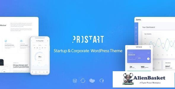 16259 ProStart v1.1.1 - Startup & Corporate WordPress Theme 