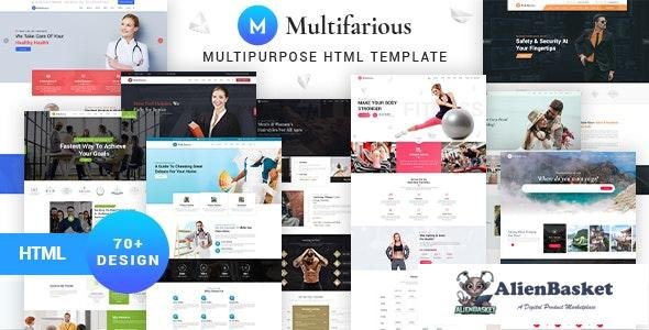 21544 Multifarious v1.0.0 - Services Responsive HTML Template 