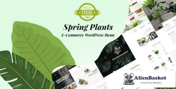 31260 Spring Plants v3.0 - Gardening & Houseplants WordPress Theme 