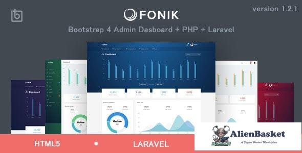 18005 Fonik v1.2.1 - Responsive Bootstrap 4 Admin Dashboard 