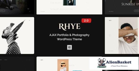 43880 Rhye v3.5.3 – AJAX Portfolio WordPress Theme 