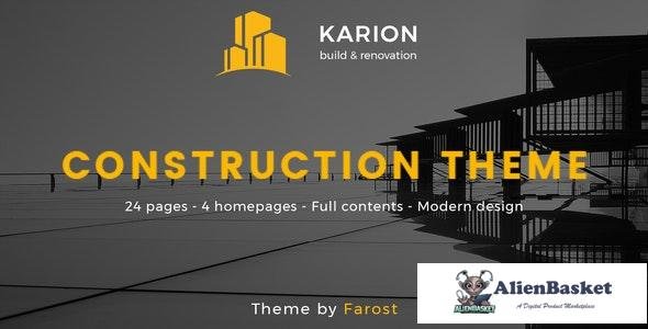 25664 Karion v2.0 - Construction & Building WordPress Theme 