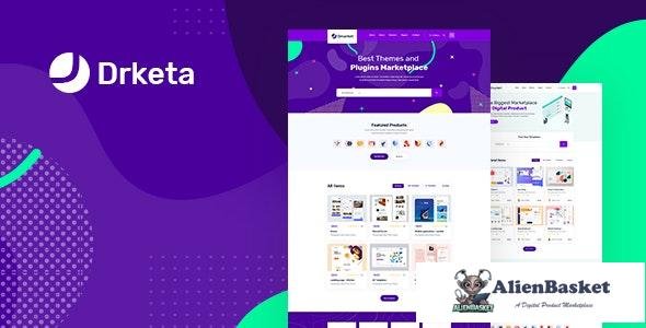 31531 Drketa v1.0 - Digital Marketplace HTML Template 