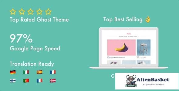 18253 Nubia v1.4.0 - Blog and Magazine Ghost 3.0 Theme 