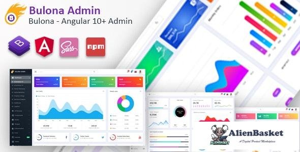 26954 Bulona v1.0 - Angular 10+ Admin Template 