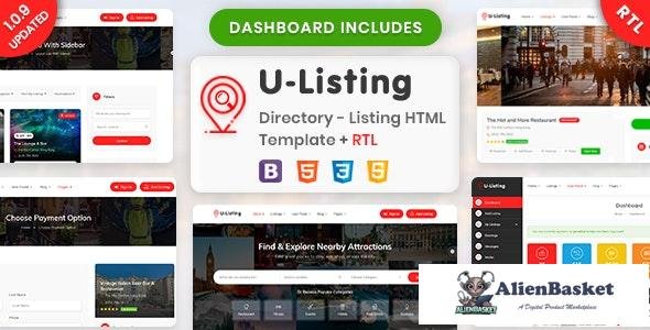 23847 U-Listing Directory v1.0.9 - Listing HTML Template 