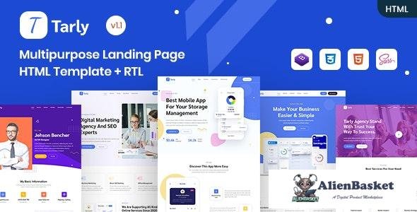 23330 Tarly v1.0.1 - Multipurpose Landing Page HTML Template 